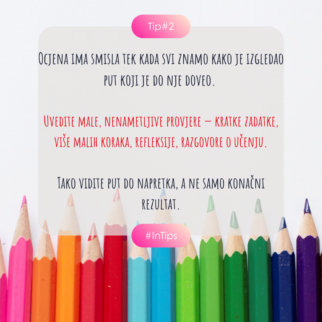 InTip #2 Kad ocjena ima smisla?