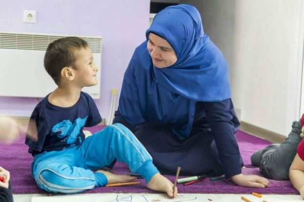 „Leptir“ ¬(Inkluzija dječaka bez gornjih ekstremiteta )    Praksa  NIN 2017 (Specijalno priznanje)