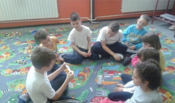 "Podsticanje zajedničke saradnje učenika različitih uzrasta u produženom boravku"