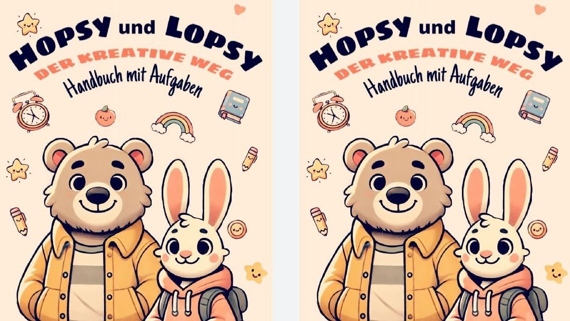 Hopsy und Lopsy in Deutschland - Animirani film na njemačkom jeziku 🐻🐰📺